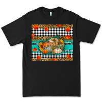 Black Fall Pumpkins Premium Tee - RanaPortraitStore