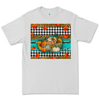 Dove Grey Fall Pumpkins Premium Tee - RanaPortraitStore