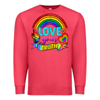 Cardinal Love Your Truth Premium Sweatshirt - BundleAndBundleShop