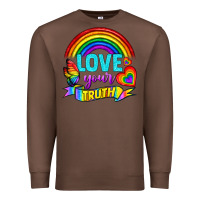 Chestnut Love Your Truth Premium Sweatshirt - BundleAndBundleShop
