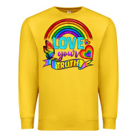 Lemon Love Your Truth Premium Sweatshirt - BundleAndBundleShop