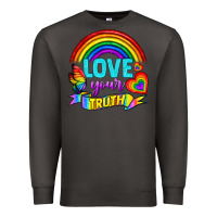 Smoke Love Your Truth Premium Sweatshirt - BundleAndBundleShop
