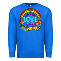 True Royal Love Your Truth Premium Sweatshirt - BundleAndBundleShop