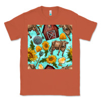 Copper farm seamless pattern Classic Tee - BundleAndBundleShop