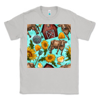 Moon Dust farm seamless pattern Classic Tee - BundleAndBundleShop