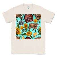 Natural farm seamless pattern Classic Tee - BundleAndBundleShop