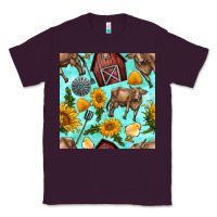 Plum farm seamless pattern Classic Tee - BundleAndBundleShop