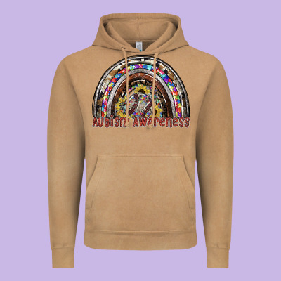 Autism Awareness Vintage Hoodie Designed By Sublimationcraftshop