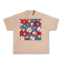 Burro baseball paisley and jean pattern, baseball seamless pattern Urban Heavy Tee - JahusDesignShop