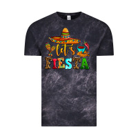Cloud Black let's fiesta Vintage Tee - AdoDesignShop
