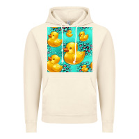 Vintage Artic rubber duck seamless pattern Vintage Hoodie - HRA Design Shop