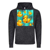 Vintage Black rubber duck seamless pattern Vintage Hoodie - HRA Design Shop