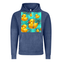 Vintage Denim rubber duck seamless pattern Vintage Hoodie - HRA Design Shop