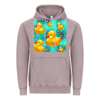Vintage Zinc rubber duck seamless pattern Vintage Hoodie - HRA Design Shop