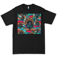 Black Thanksgiving Turkey Premium Tee - RanaPortraitStore
