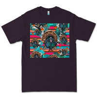 Plum Thanksgiving Turkey Premium Tee - RanaPortraitStore