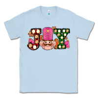 Dusty Blue Christmas joy snacks and nutcracker cookies ado Classic Tee - AdoDesignShop