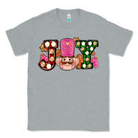 Heather Grey Christmas joy snacks and nutcracker cookies ado Classic Tee - AdoDesignShop