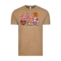 Vintage Coffee trıck or treat Vintage Tee - AdoDesignShop