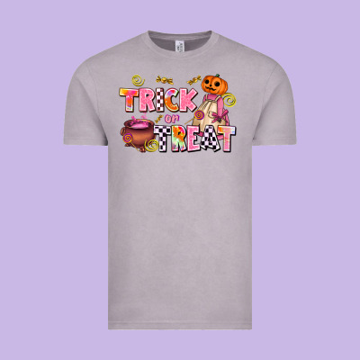 Trıck Or Treat Vintage Tee Designed By Adodesignshop