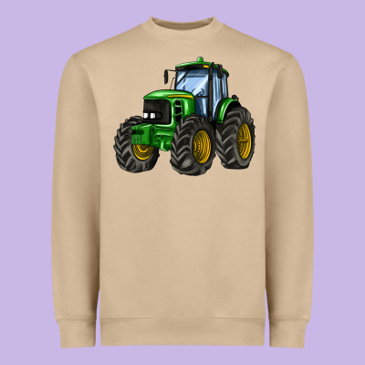 Farm Tractor Heavyweight Sweatshirt Designed By Adodesignshop
