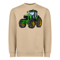 Mushroom farm tractor Heavyweight Sweatshirt - AdoDesignShop