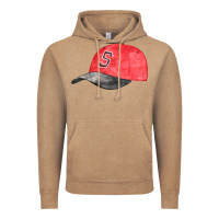 Vintage Coffee red softball cap fa element Vintage Hoodie - FaDigitalArtStudio