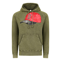 Vintage Olive red softball cap fa element Vintage Hoodie - FaDigitalArtStudio