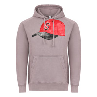 Vintage Zinc red softball cap fa element Vintage Hoodie - FaDigitalArtStudio