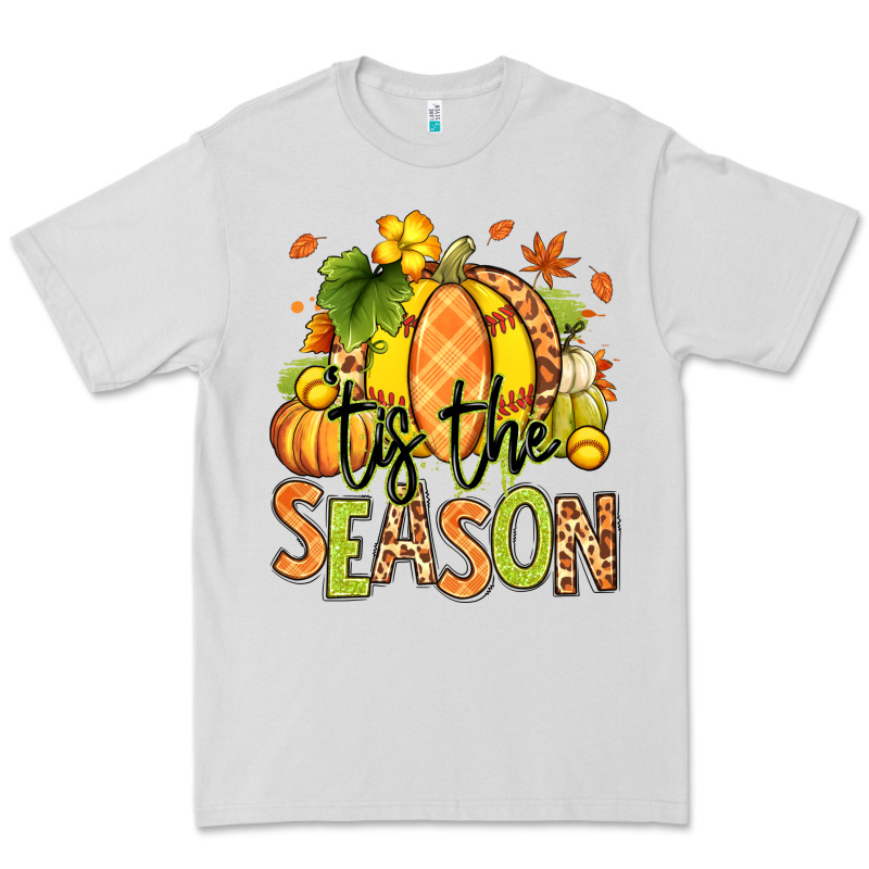 Tis' The Season Fall Softball Premium Tee by RanaPortraitStore | Teevron