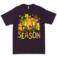 Plum Tis' the season Fall Softball Premium Tee - RanaPortraitStore