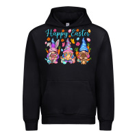 Black Happy Easter gnomies Easter Day Urban Hoodie - HowdyJamesFarm