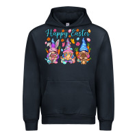 Navy Happy Easter gnomies Easter Day Urban Hoodie - HowdyJamesFarm