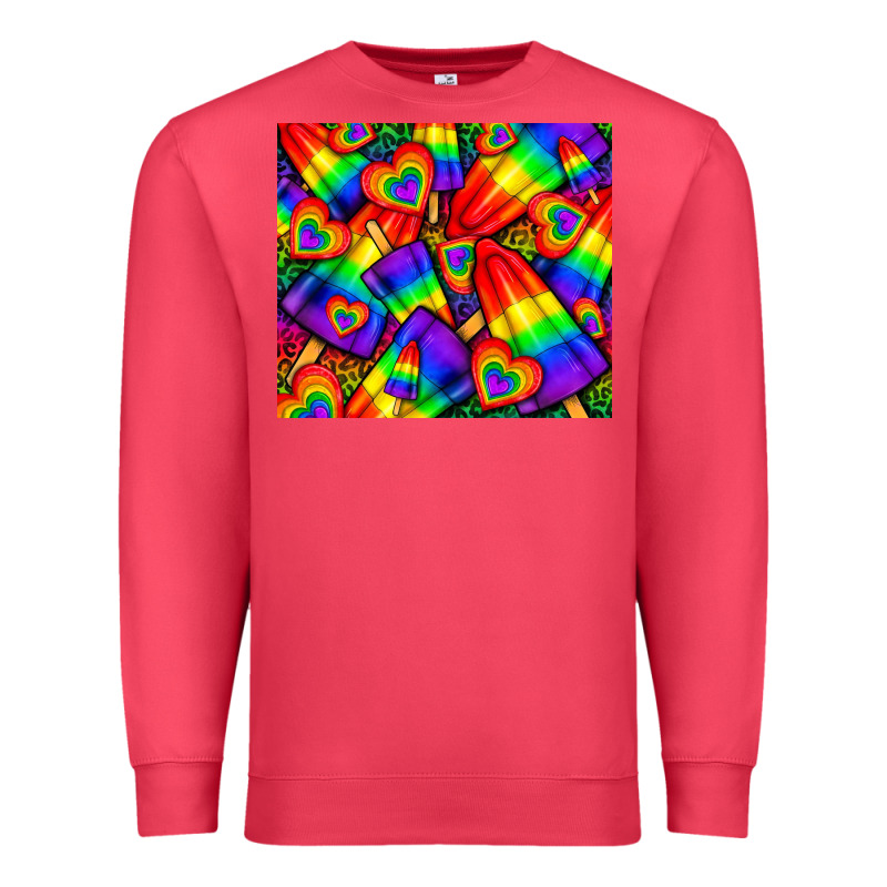 Western Lgbtq+ Pride Squad Tumbler Premium Sweatshirt by BundleAndBundleShop | Teevron