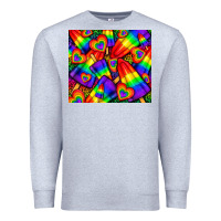 Heather Grey Western LGBTQ+ Pride Squad tumbler Premium Sweatshirt - BundleAndBundleShop
