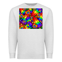 Oatmeal Heather Western LGBTQ+ Pride Squad tumbler Premium Sweatshirt - BundleAndBundleShop