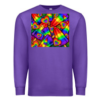 Purple Western LGBTQ+ Pride Squad tumbler Premium Sweatshirt - BundleAndBundleShop