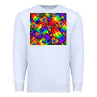 White Western LGBTQ+ Pride Squad tumbler Premium Sweatshirt - BundleAndBundleShop