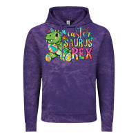Cloud Purple Easter Saurus Rex Easter Day Vintage Hoodie - Neo Western
