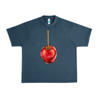 Midnight Navy apple candy Urban Heavy Tee - AdoDesignShop