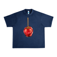 Navy apple candy Urban Heavy Tee - AdoDesignShop