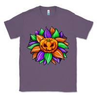 Lavender sunflower halloween Classic Tee - JahusDesignShop