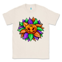 Natural sunflower halloween Classic Tee - JahusDesignShop