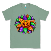 Sage sunflower halloween Classic Tee - JahusDesignShop