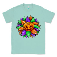 Seafoam sunflower halloween Classic Tee - JahusDesignShop