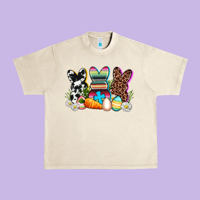 Western Rabbits Urban Heavy Tee Designed By Adodesignshop