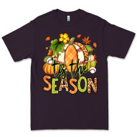 Plum Tis' the season Fall American Football Premium Tee - RanaPortraitStore