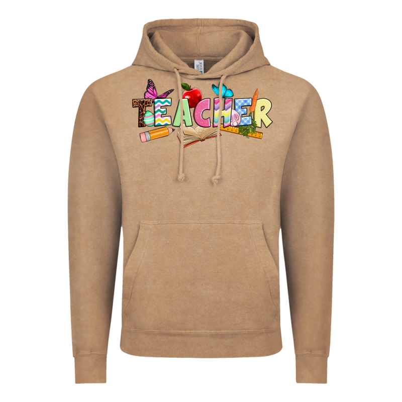 Easter Teacher Easter Day Vintage Hoodie by Neo Western | Teevron