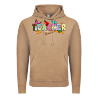 Vintage Coffee Easter Teacher Easter Day Vintage Hoodie - Neo Western