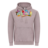 Vintage Zinc Easter Teacher Easter Day Vintage Hoodie - Neo Western